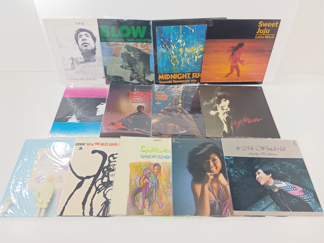 希少なTBM含むジャズレコード348点を買取